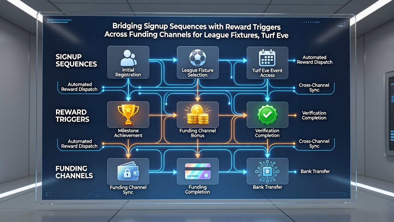 Flowchart illustrating reward activation across different betting categories and payment methods