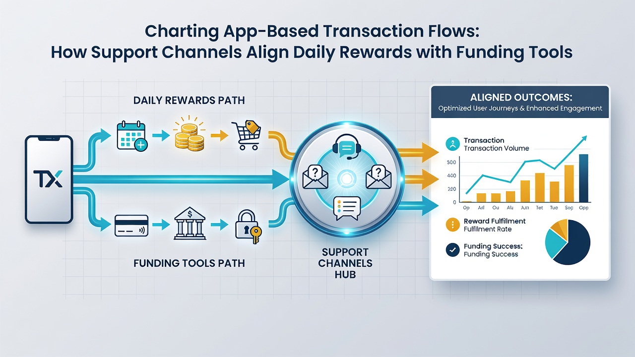 Support dashboard mapping user rewards and funding transactions in a betting app