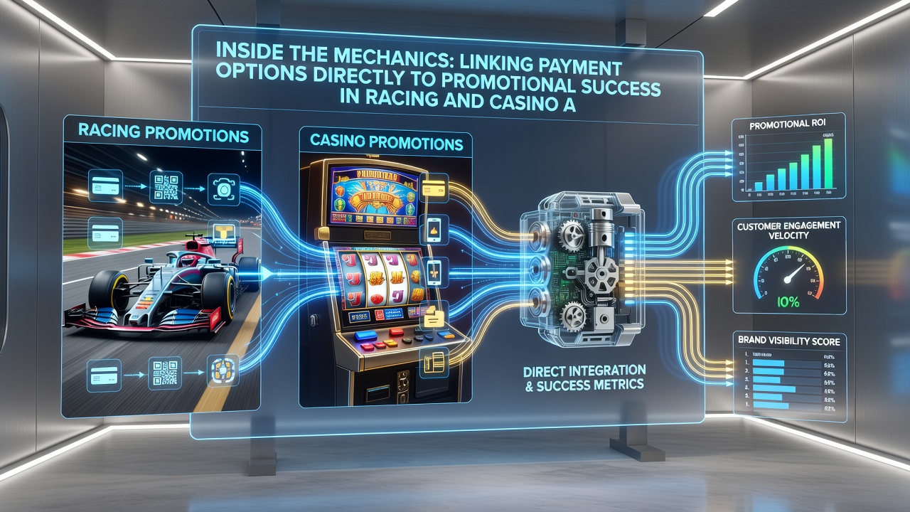Data dashboards showing payment and promotion performance in betting platforms