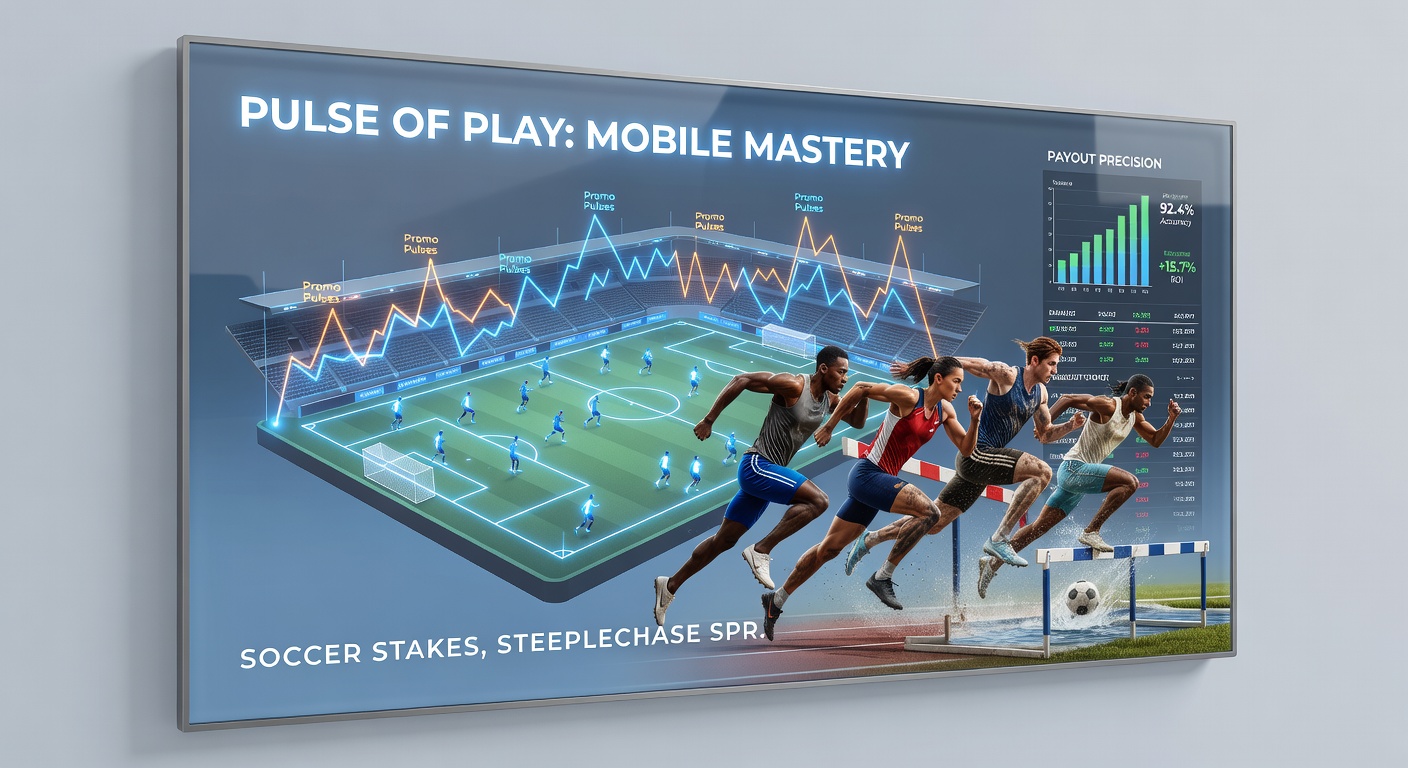 Close-up of a smartphone displaying pulsing promo alerts for steeplechase racing odds alongside a live dealer blackjack table